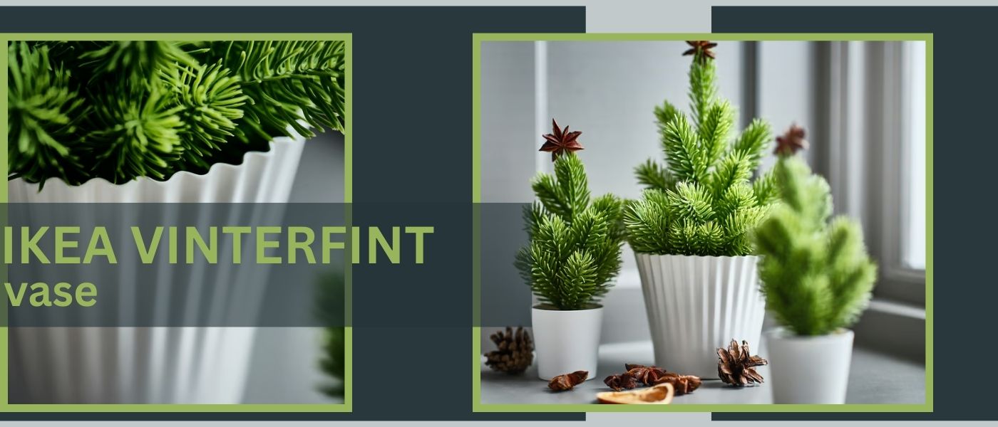 گلدان ایکیا مدل IKEA VINTERFINT